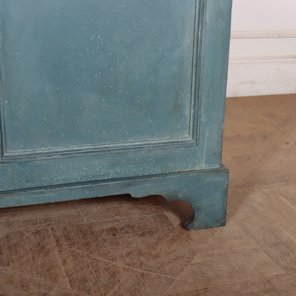 English Painted Low Cupboard View VI