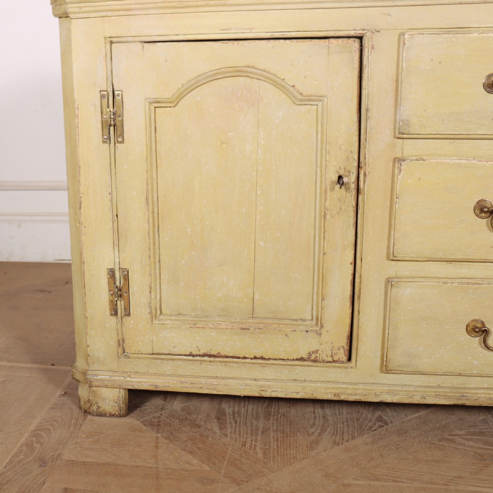 English Painted Dresser Base View III