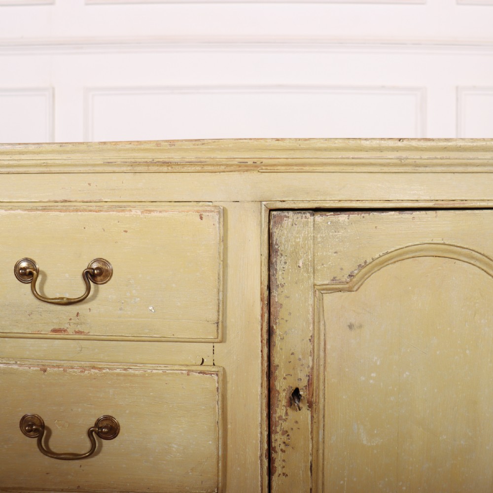 English Painted Dresser Base View VII
