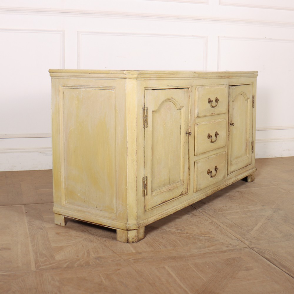 English Painted Dresser Base View VIII