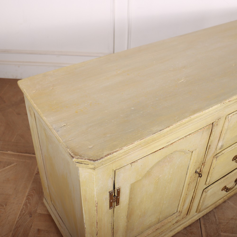 English Painted Dresser Base View IX