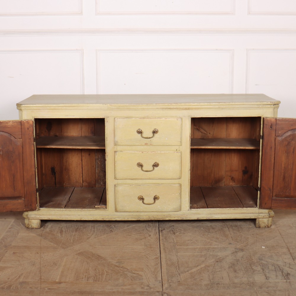 English Painted Dresser Base View X