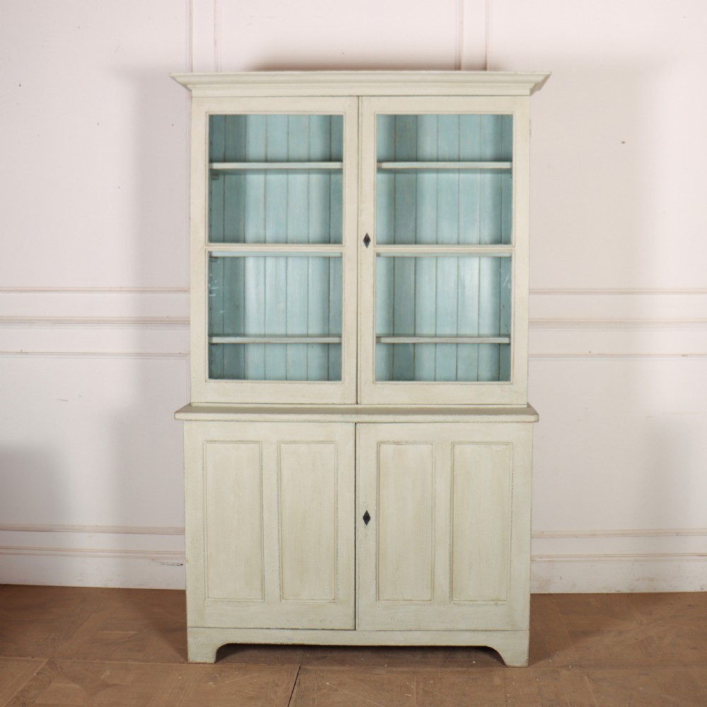 English Painted Bookcase