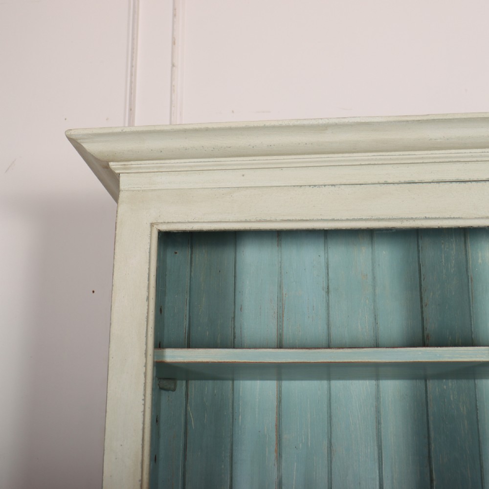 English Painted Bookcase View II