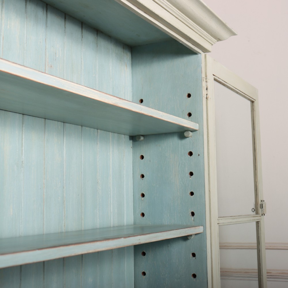 English Painted Bookcase View XI