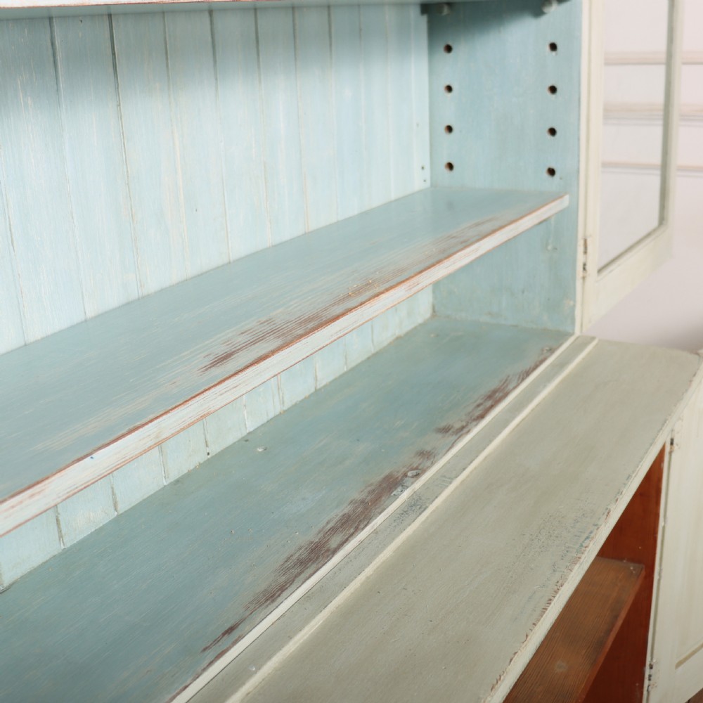 English Painted Bookcase View XII
