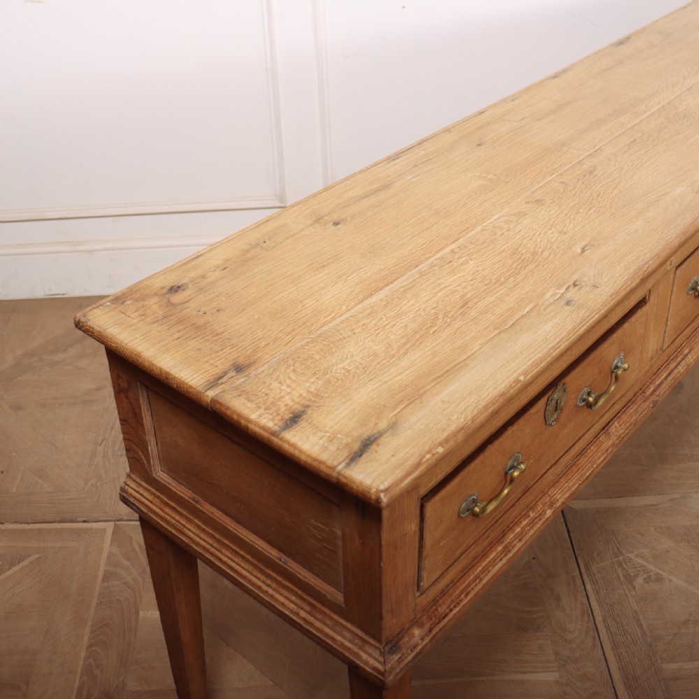 English Oak Dresser Base View X