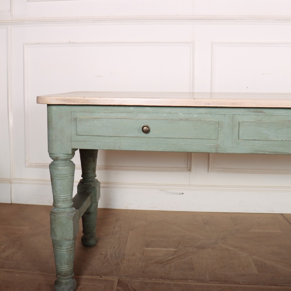 English Painted Console Table View II