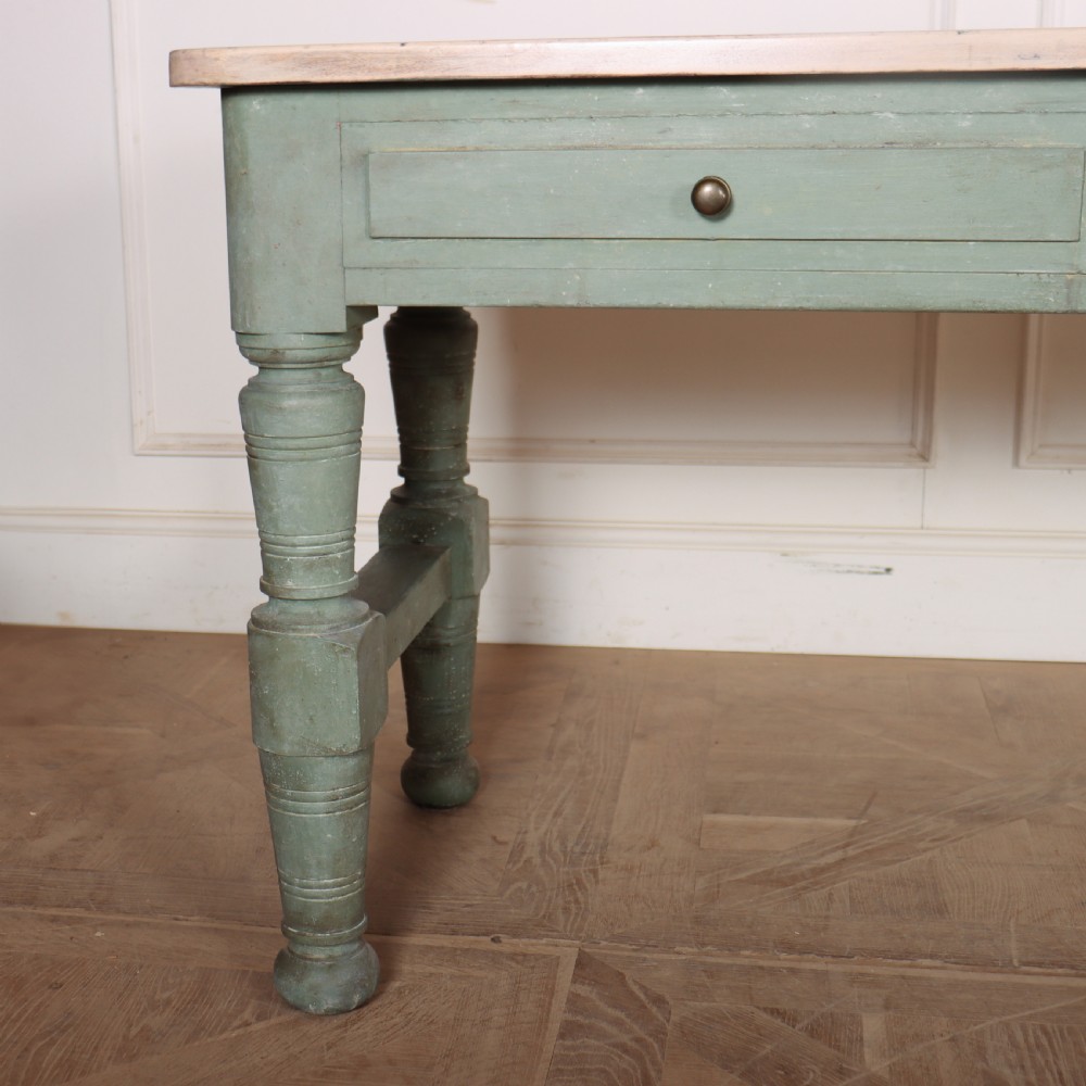 English Painted Console Table View IV