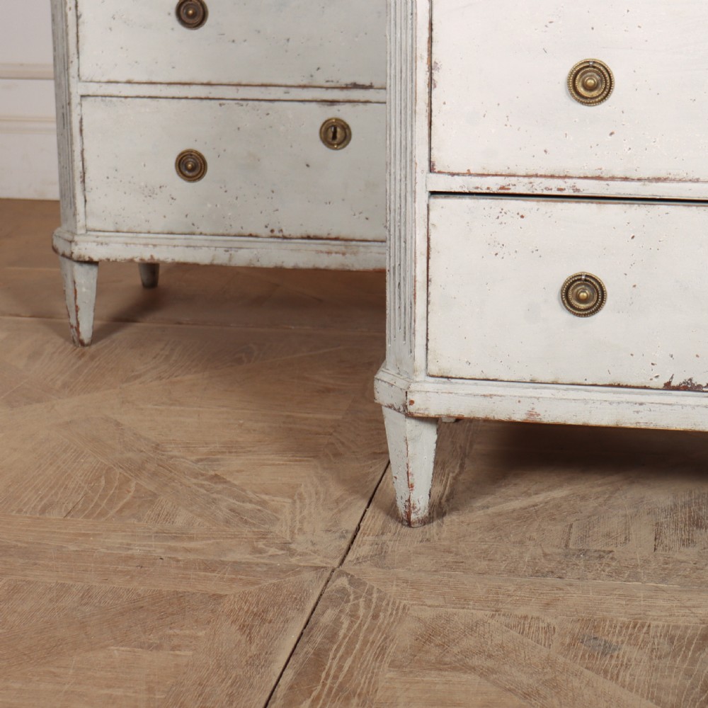 Pair of Swedish Painted Commodes View III