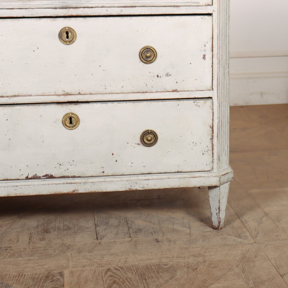 Pair of Swedish Painted Commodes View V