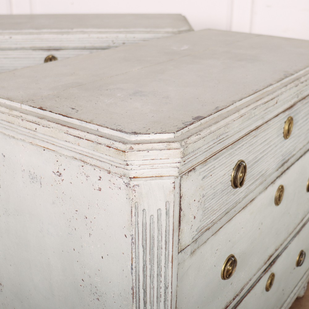 Pair of Swedish Painted Commodes View VII
