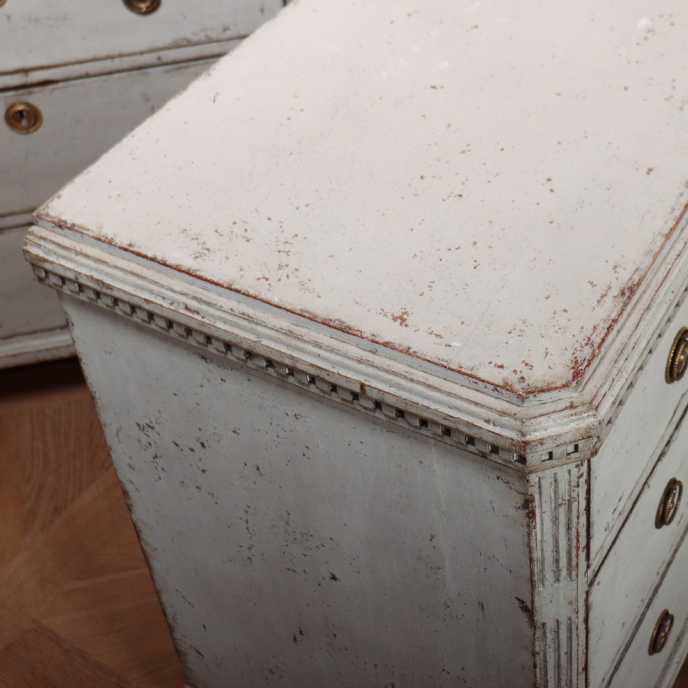 Pair of 19th Century Swedish Commodes View XII