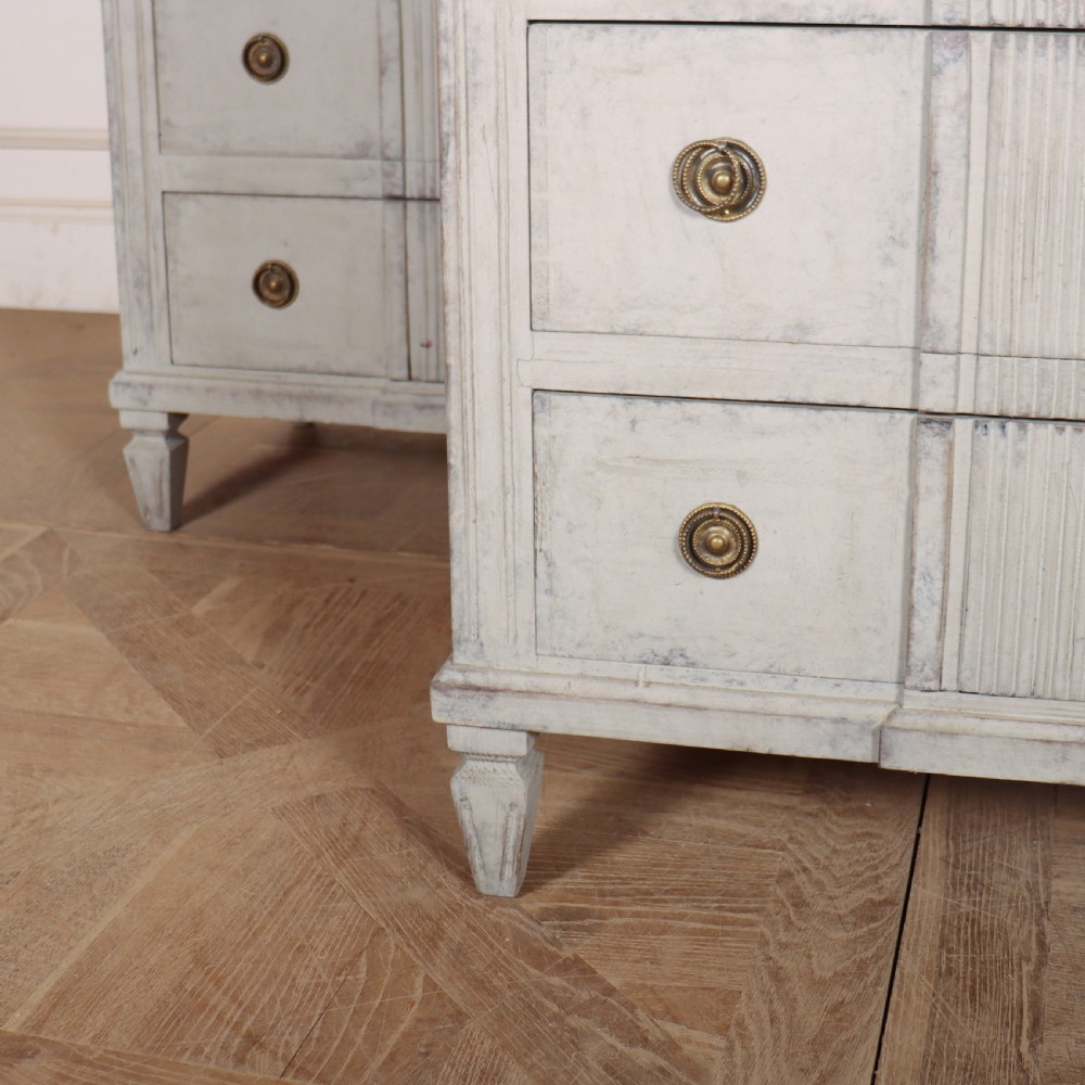 Pair of Swedish Breakfront Commodes View IV