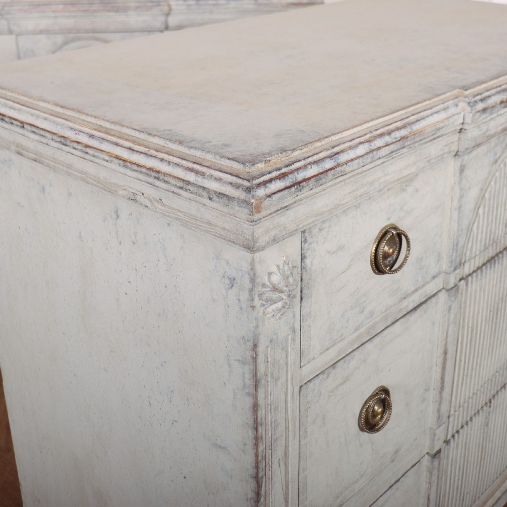 Pair of Swedish Breakfront Commodes View IX