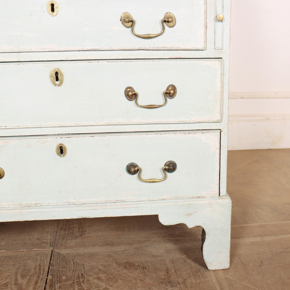 18th Century English Painted Bureau View VIII