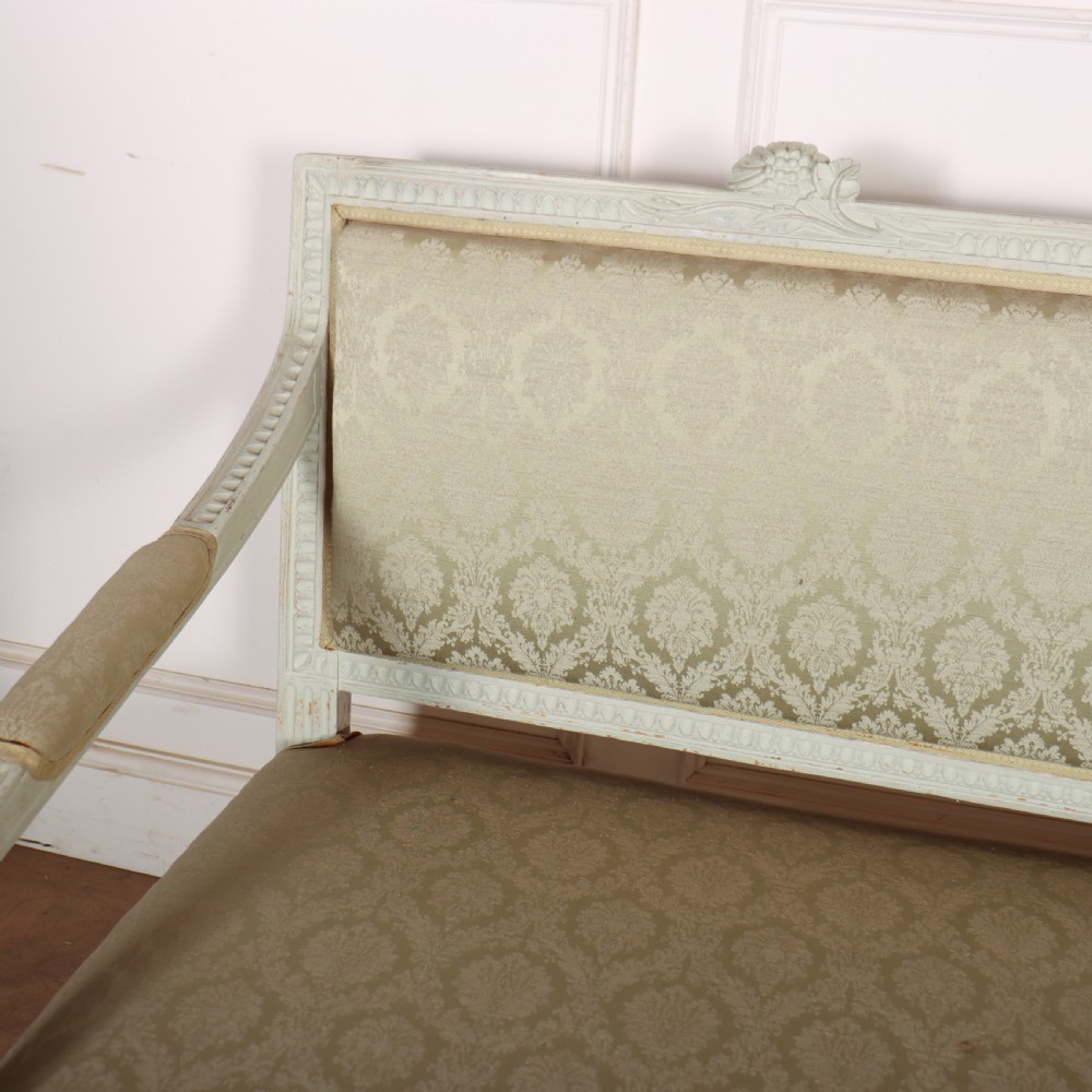 19th Century Swedish Carved Bench View VII