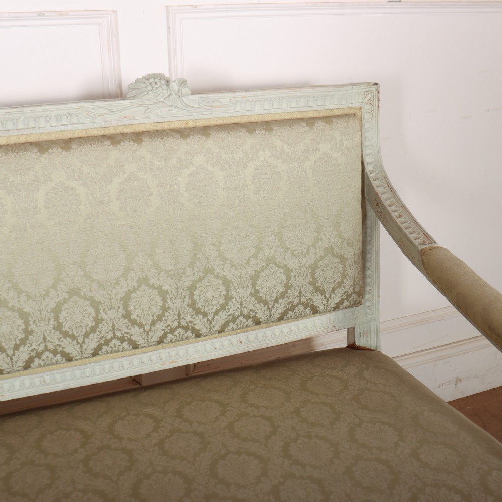 19th Century Swedish Carved Bench View VIII