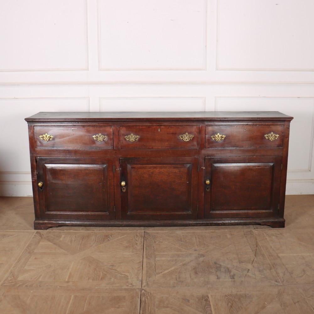 English Oak Dresser Base View II