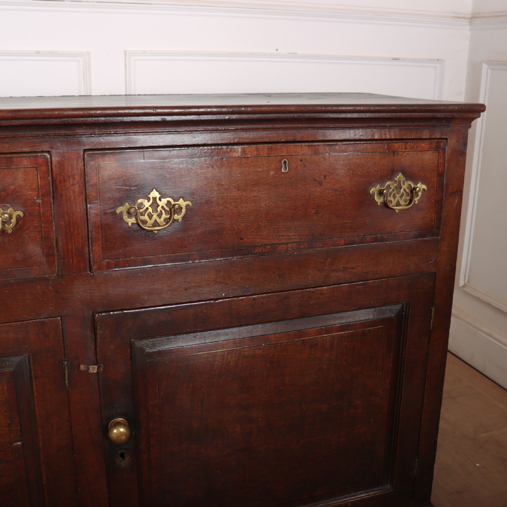 English Oak Dresser Base View V