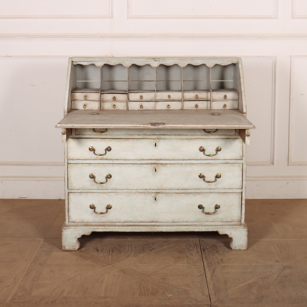 English Painted Bureau