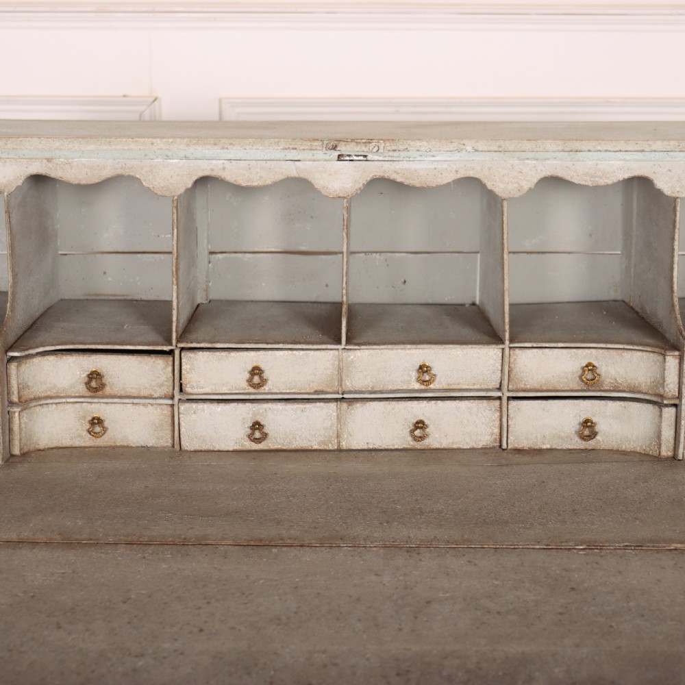 English Painted Bureau View IV