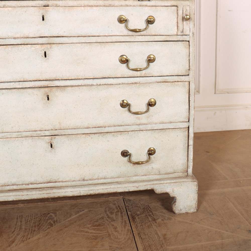 English Painted Bureau View VIII