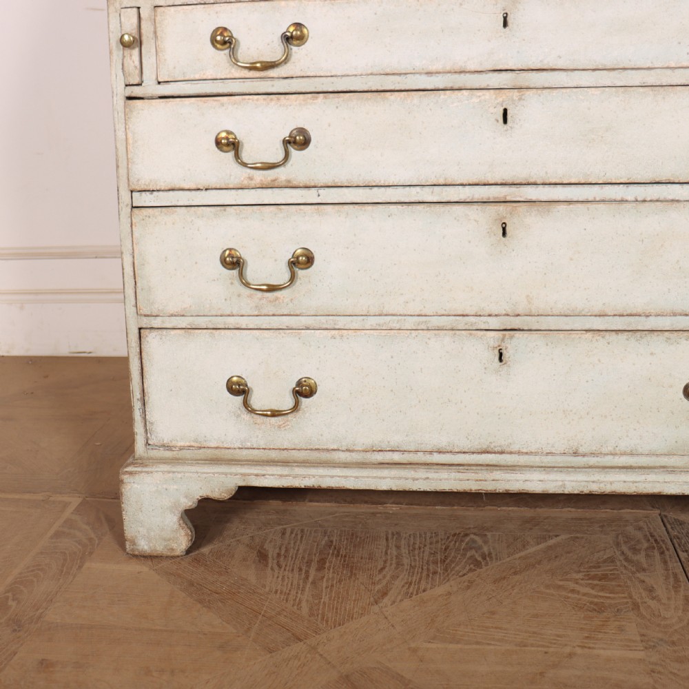 English Painted Bureau View IX