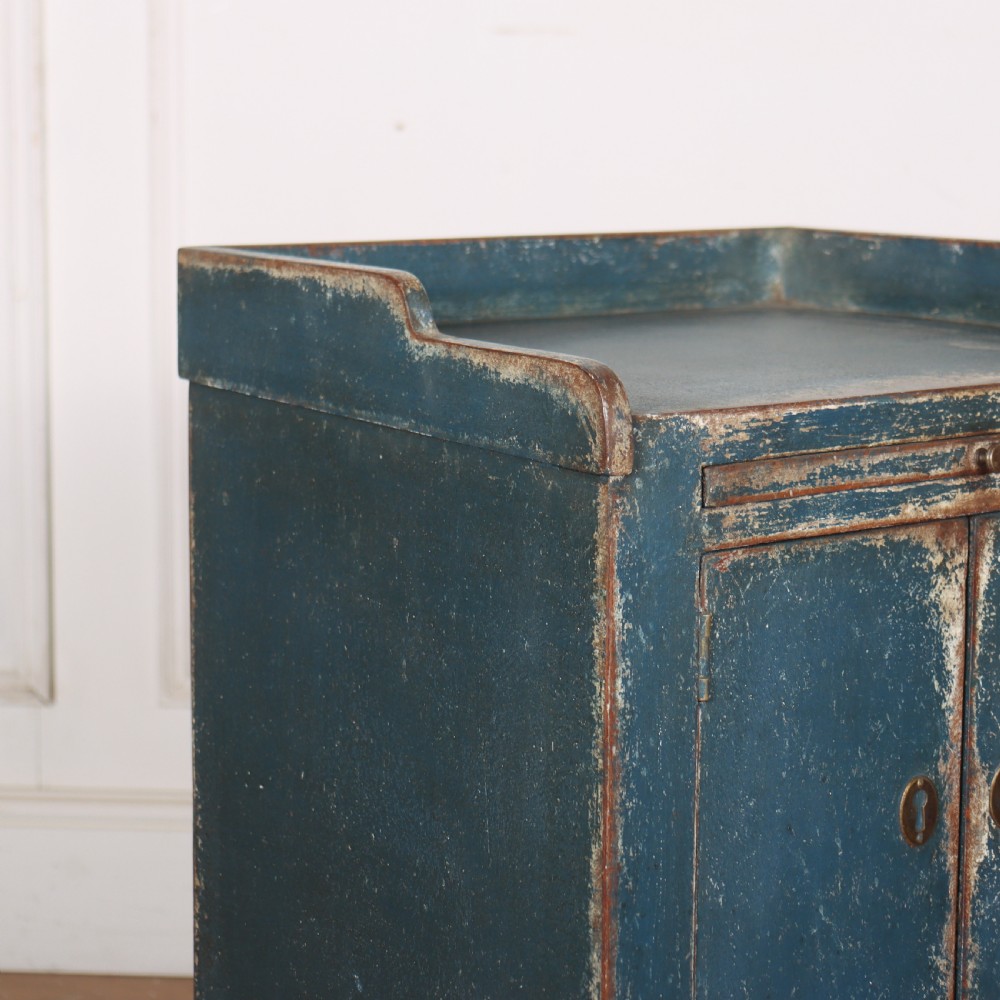 Swedish Painted Bedside Cabinet View II