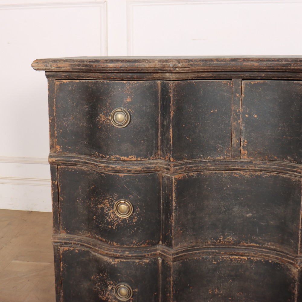 Danish Three Drawer Commode View II