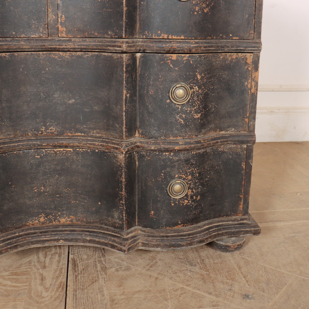 Danish Three Drawer Commode View V