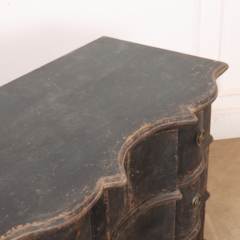Danish Three Drawer Commode View X