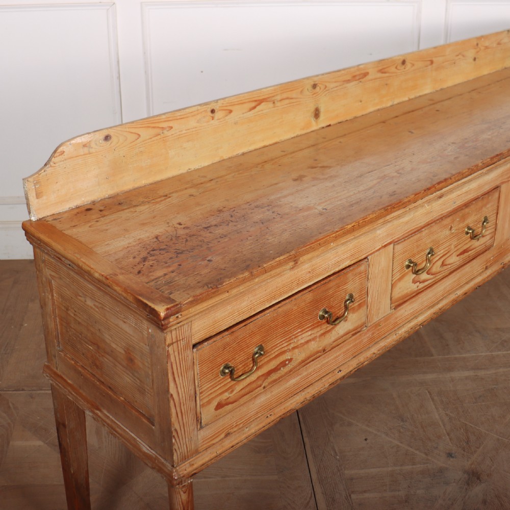 English Pine Dresser Base View X