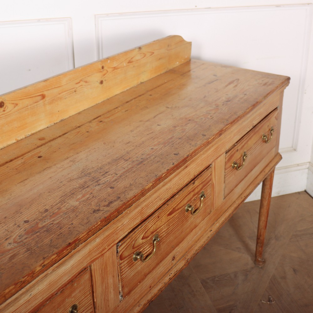 English Pine Dresser Base View XI