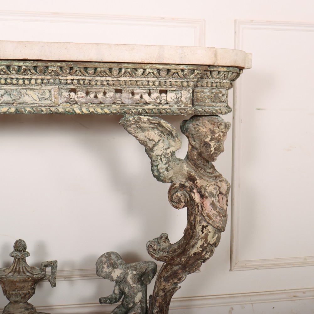 Carved Italian Console Table View IV