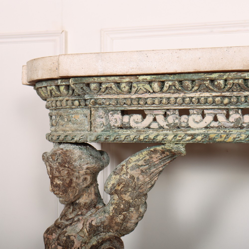 Carved Italian Console Table View VIII