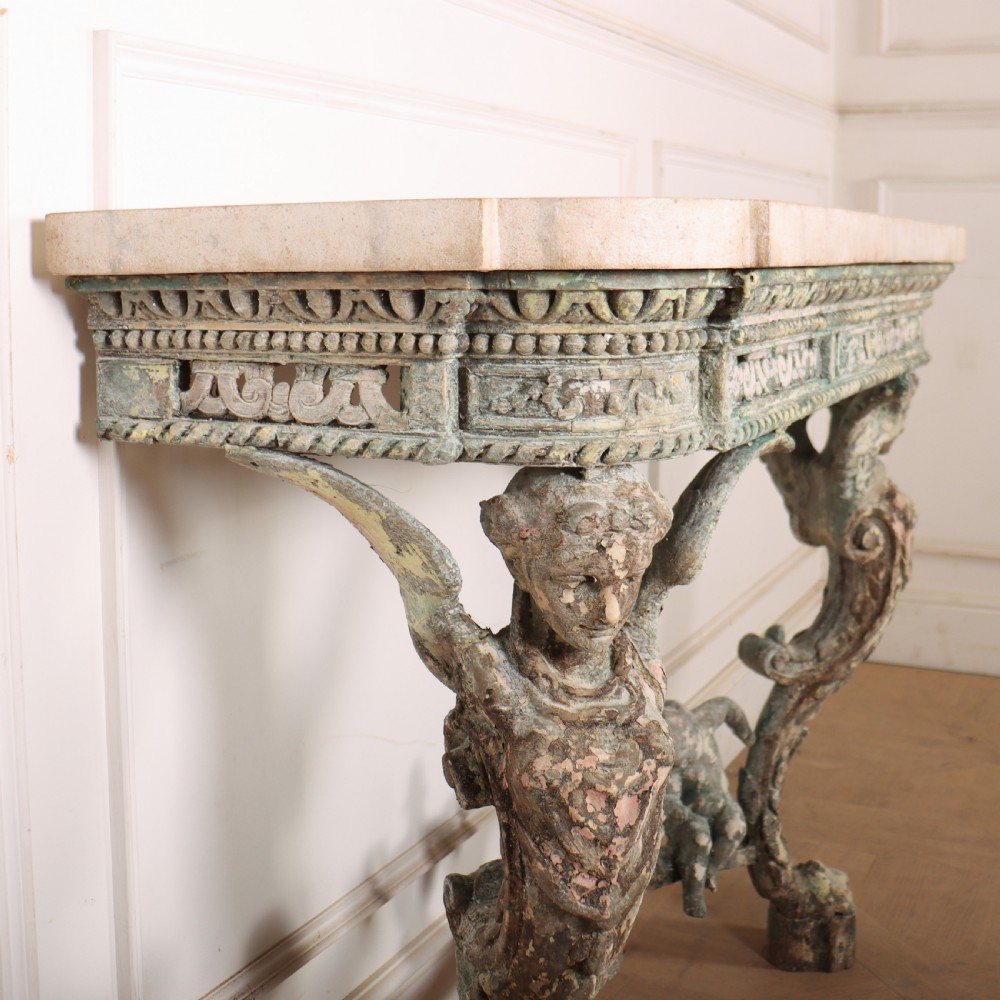 Carved Italian Console Table View IX