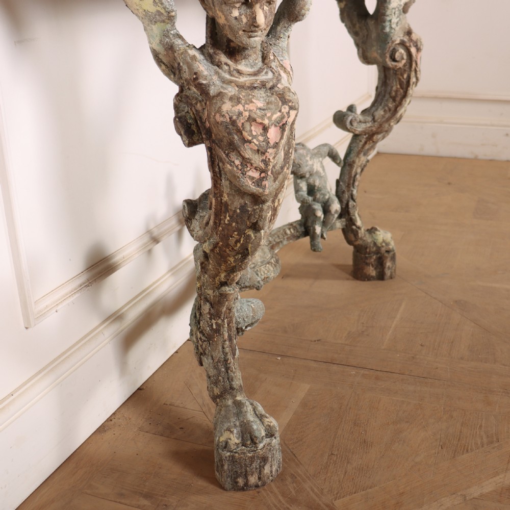 Carved Italian Console Table View X