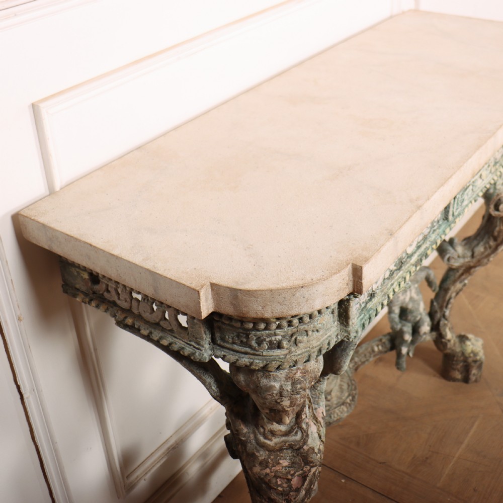 Carved Italian Console Table View XII