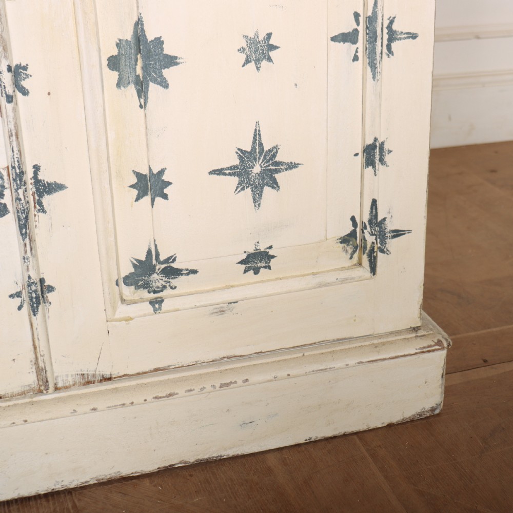 19th Century English Painted Bookcase View V