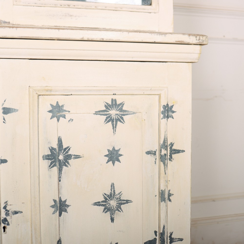 19th Century English Painted Bookcase View VI
