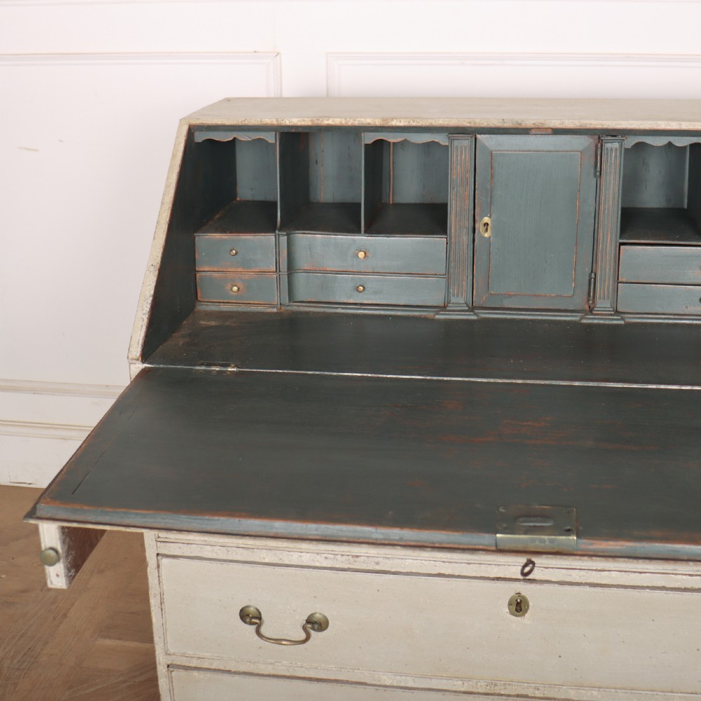 English Painted Bureau View II