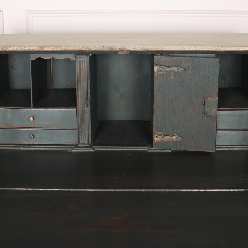 English Painted Bureau View V