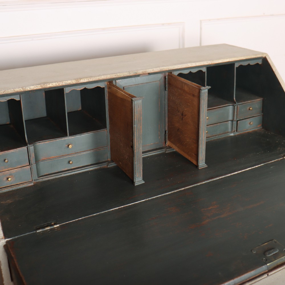 English Painted Bureau View VI