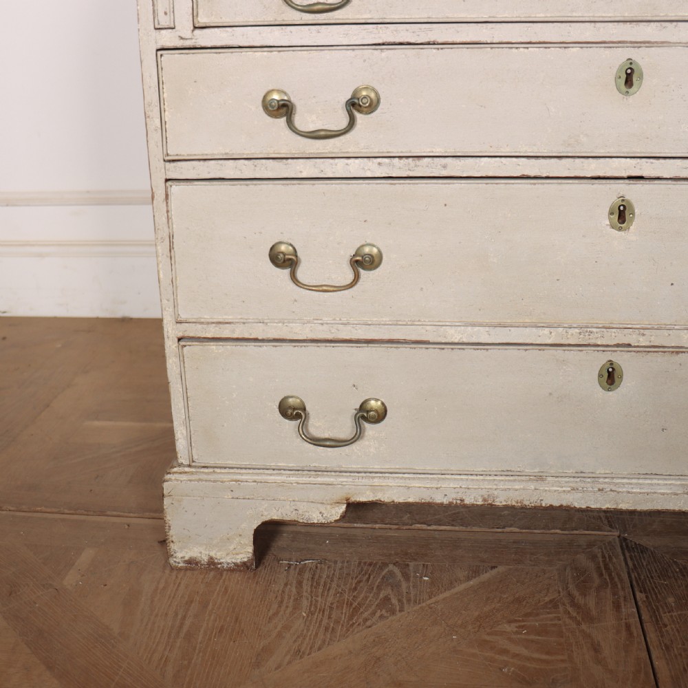English Painted Bureau View IX