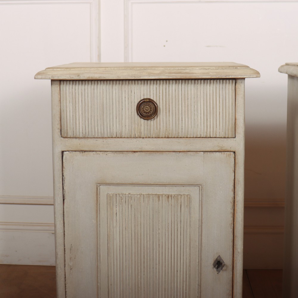 Pair of Scandinavian Bedside Tables View II