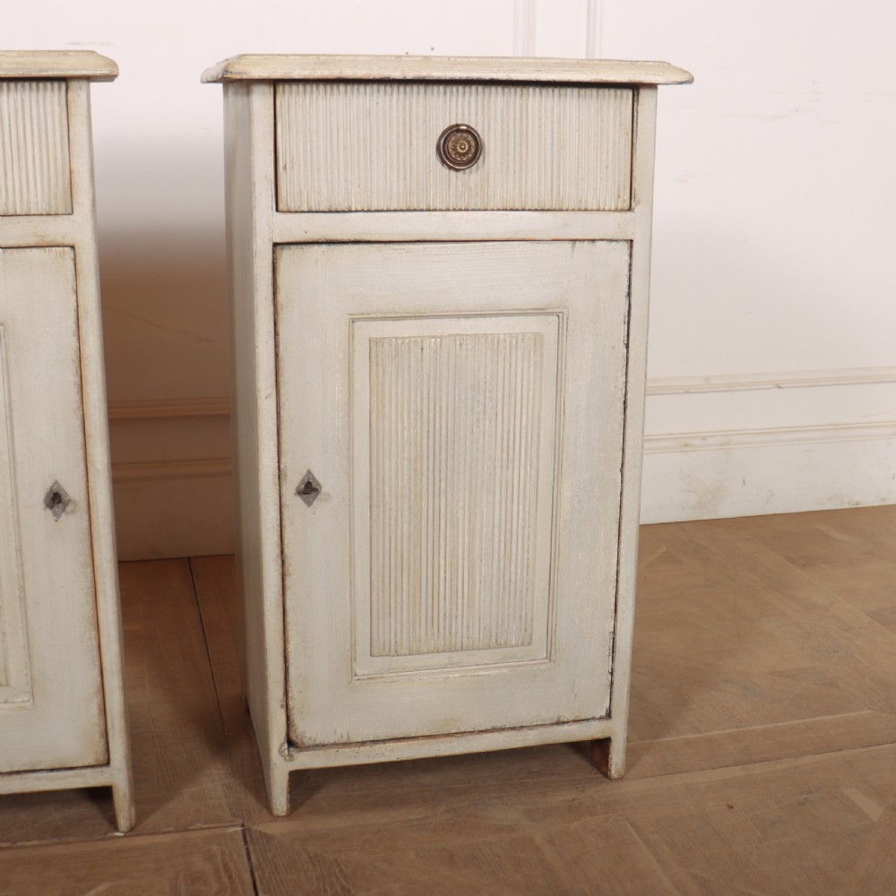 Pair of Scandinavian Bedside Tables View IV