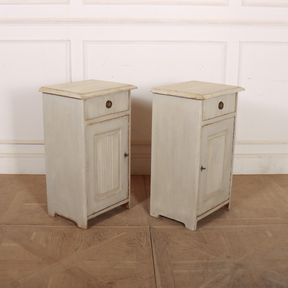 Pair of Scandinavian Bedside Tables View VII