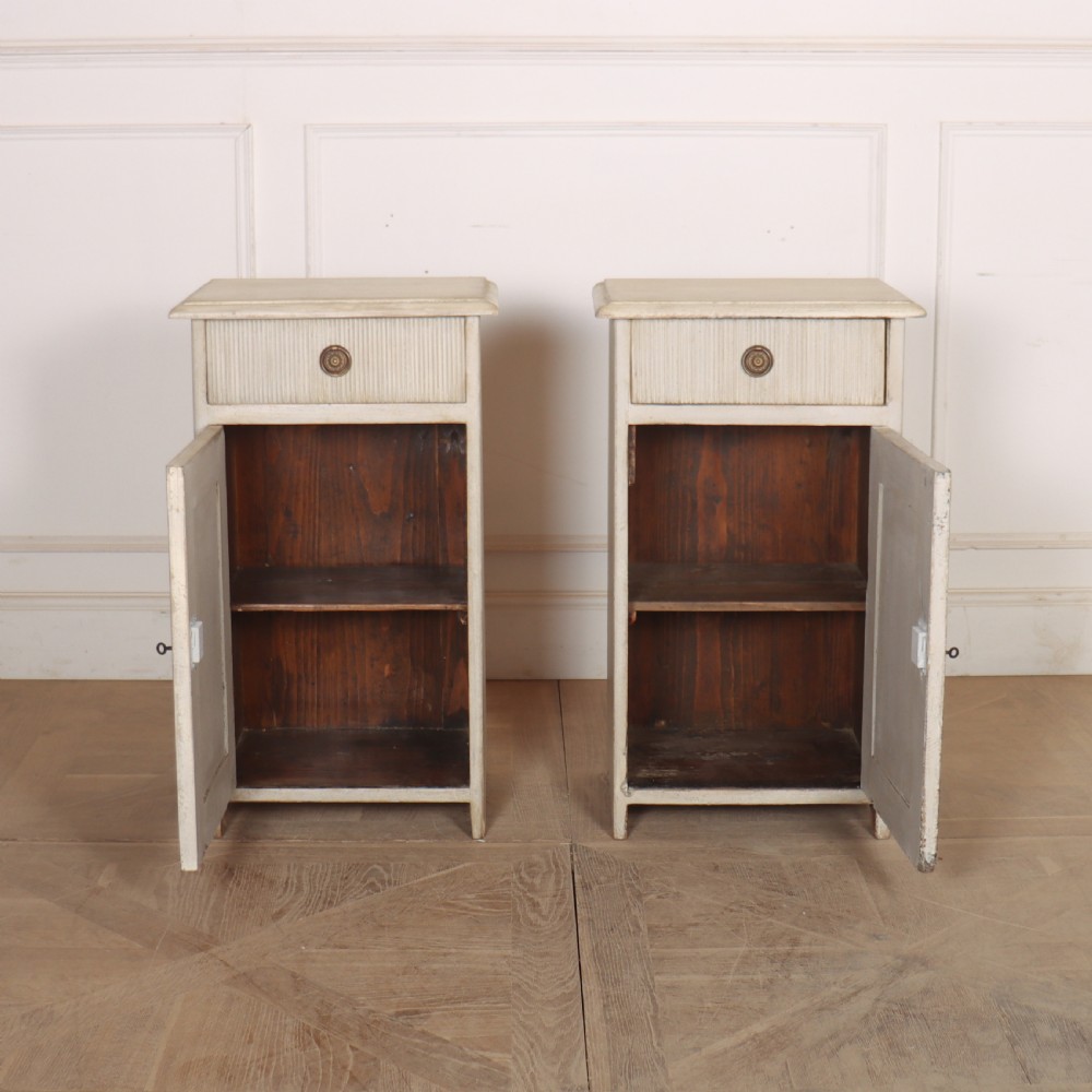 Pair of Scandinavian Bedside Tables View IX