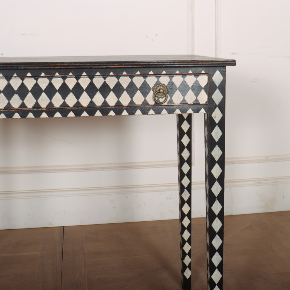 English Decorated Lamp Table View III